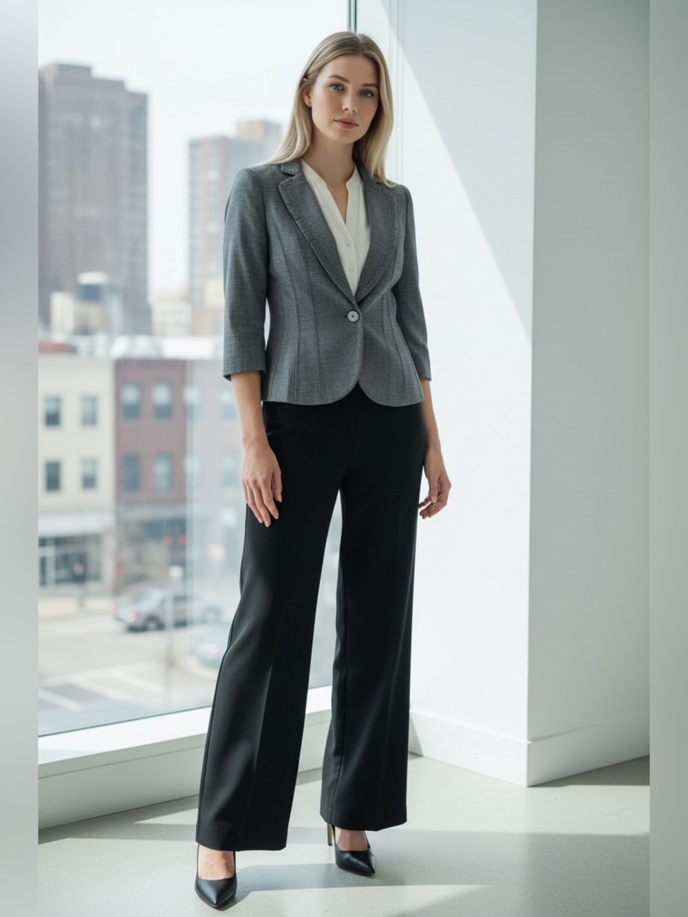 White House Black Market Tailored Blazer Jacket Workwear